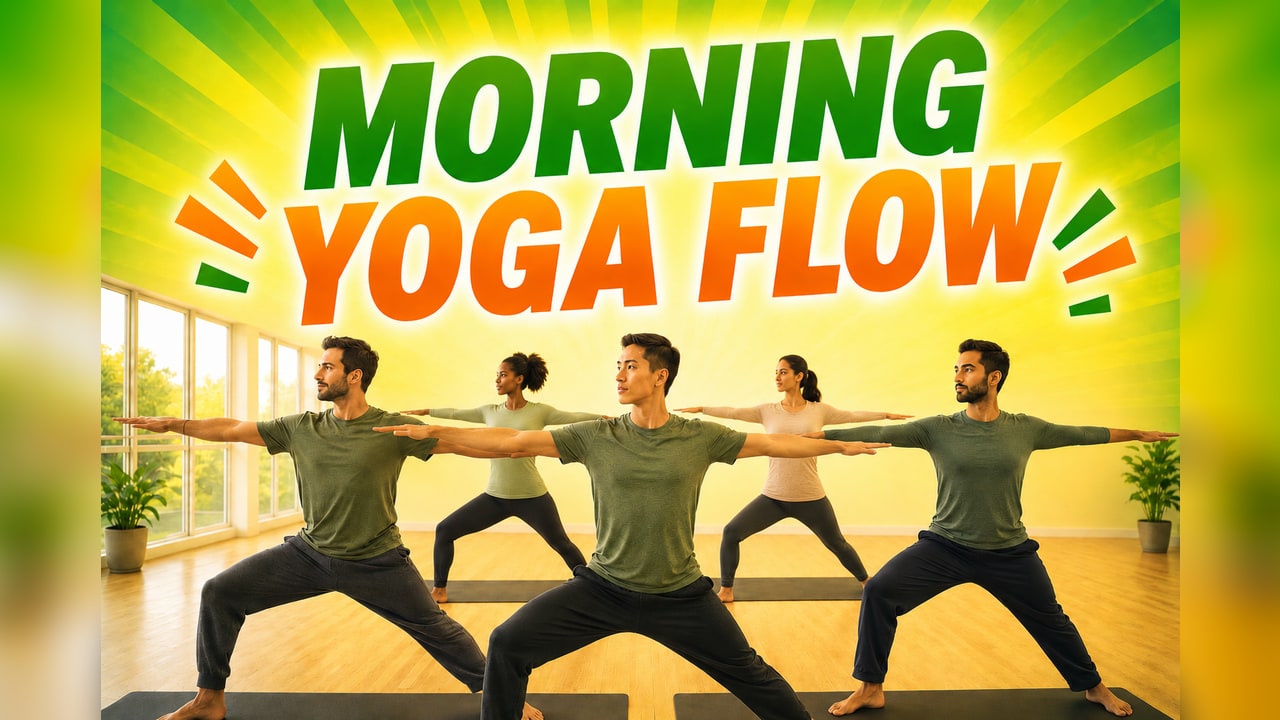 Morning Yoga Flow workout thumbnail